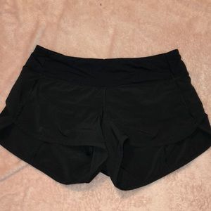 Black Lululemon shorts